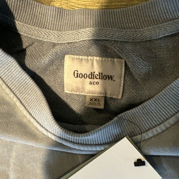 Goodfellow & Co Men's French Terry Crewneck Pullover Sweatshirt Size XXL. NWT. O - Picture 5 of 6